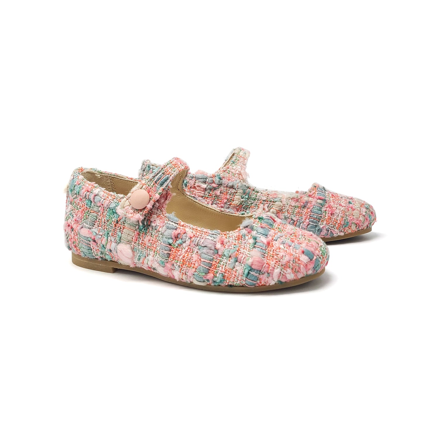 manuela-de-juan-pink-tweed-girls-shoes