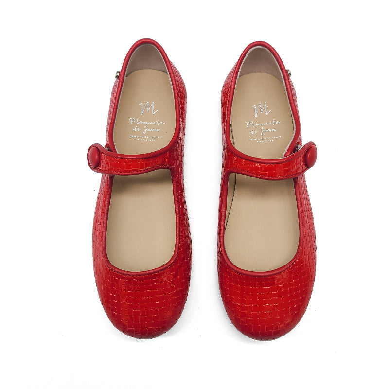 manuela-de-juan-red-basket-patent-girls-shoe