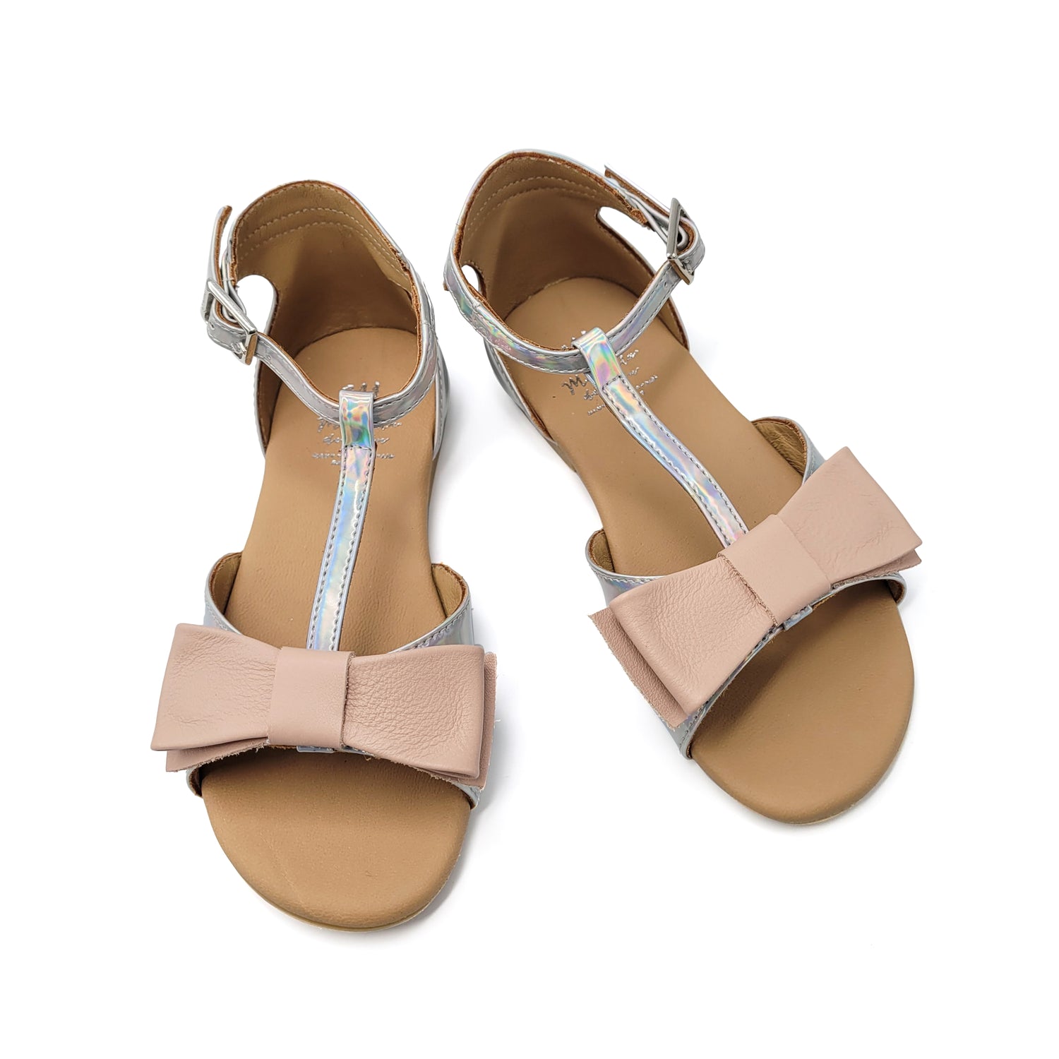 manuela-de-juan-silver-nude-bow-sandals-girls