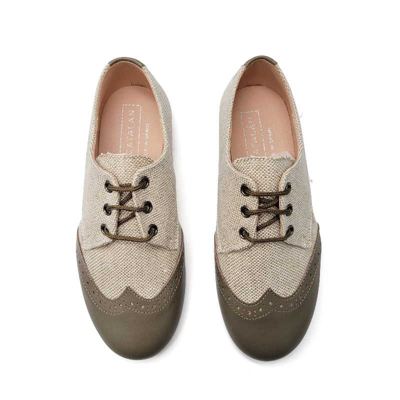 maria-catalan-taupe-linen-lace-boys-shoe