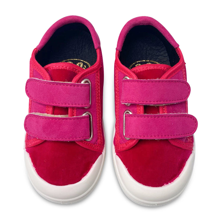 pepe-pink-velvet-sneakers-girls