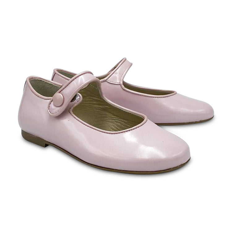 Brunellis Pink Pearl Patent Mary Jane