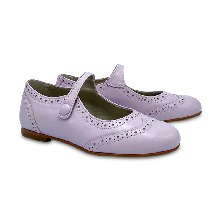 Geppetto's ES X LS Lilac Wingtip Mary Jane 138739