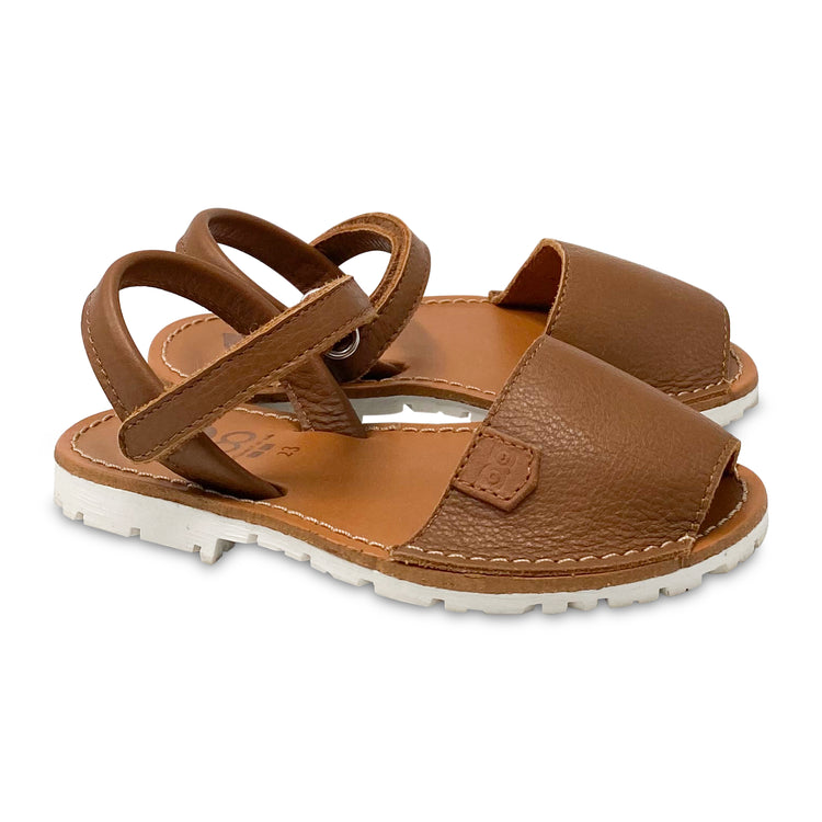 HOO Tan Velcro Sandal CC1133G **Size 28