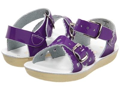 Salt Water Purple Sweetheart Sandal