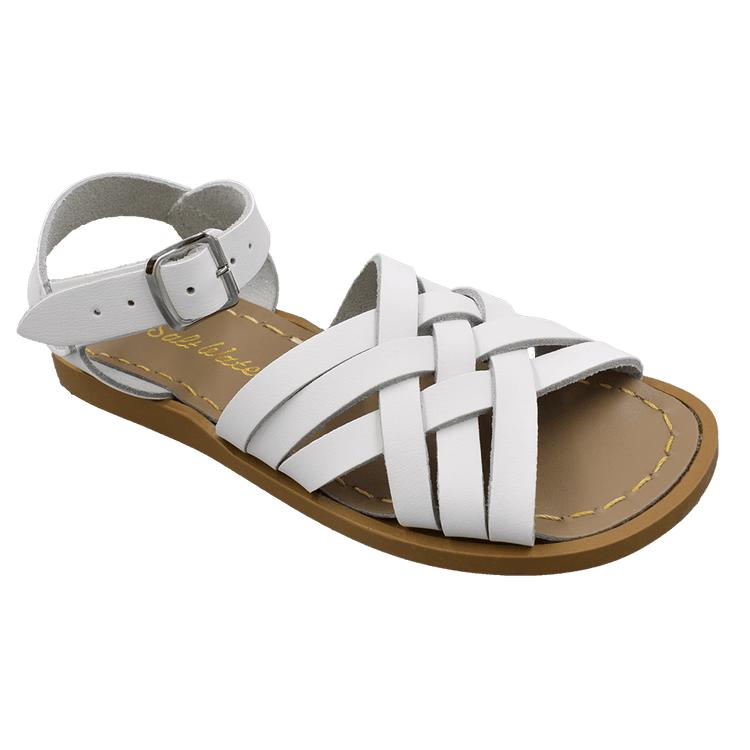 Salt Water Retro White Sandal *One left Size C9